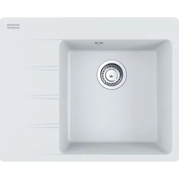 Kuchyňský dřez Franke Centro granitový dřez 62x50 cm bílá 114.0637.164