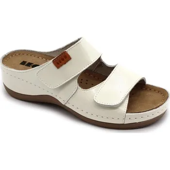 Dámská zdravotní obuv Leon Leons Meggy 931 - Bílý lesk Velikost: 39