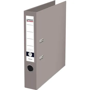 CAESAR Imperator - pořadač pákový A4 CP 5 cm, rado, lišty, šedý