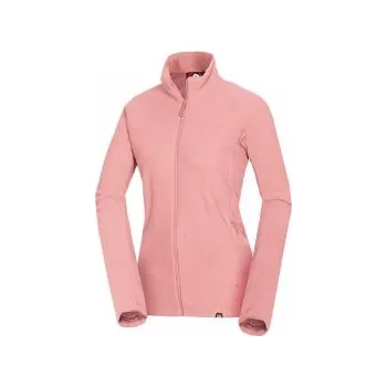 Dámská mikina Northfinder Erma coral L; Růžová mikina + DÁREK DLE VÝBĚRU!