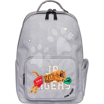 Školní batoh Školní taška batoh New Bobbie Boxing Tiger Grey Mélange Jeune Premier ergonomická luxusní provedení 42*30 cm