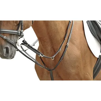 HKM Set martingal a otěže Thiedemann HKM, černý COB/FULL