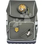 Školní batoh velký Ergomaxx Big Five Khaki Jeune Premier ergonomický luxusní provedení 41*27 cm