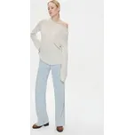 Tommy Hilfiger Svetr WW0WW39890 Écru Relaxed Fit XXS