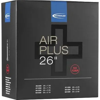 Sport duše SCHWALBE SV13AP AIR PLUS 26"x1.50-2.40 (40/62-559) SV/40mm (duše SCHWALBE SV13AP AIR PLUS 26"x1.50-2.40 (40/62-559) SV/40mm)