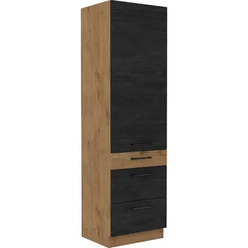 Kuchyňská skříňka Stolarz Lempert Kuchyňská skřínka 60 DKS-210 3S 1F - VIGO DARK WOOD