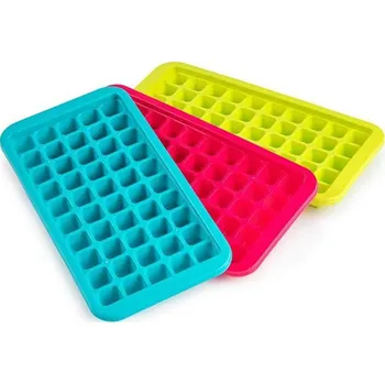 Tvořítko na led Forma na led 50kostek 13x25,5x2,5cm, mix barev