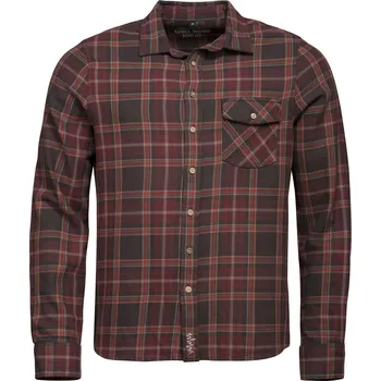 Pánská košile Chillaz Anton Barva: dark red, Velikost: M