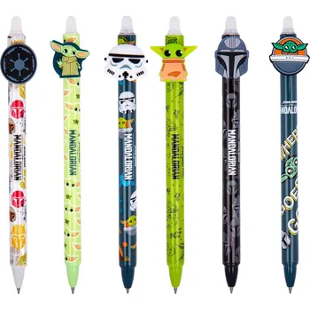 COLORINO Gumovatelné pero STAR WARS 0,5 mm - modrá náplň