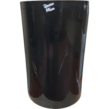 Svíčka skleněná váza midar číslo 26-23 cm