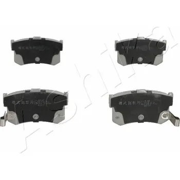 Brzdová destička Sada brzdových destiček, kotoučová brzda ASHIKA 51-05-598