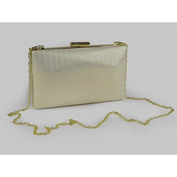 Kabelka Kabelka - psaníčko 870791 krémová světlá zlatá