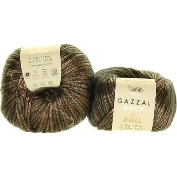 Příze Příze Rock N Roll, 13181, hnědá