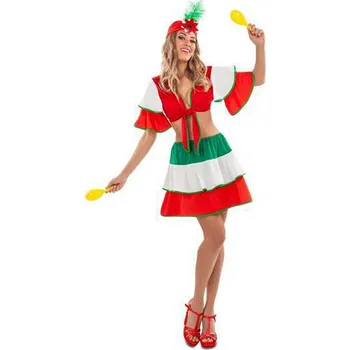 Dámský kostýmek Kostým pro dospělé My Other Me Sexy Tanečnice Rumby Velikost: M/L