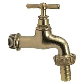 Ventil Klasický výtokový ventil s hadičníkem 1/2", mosaz