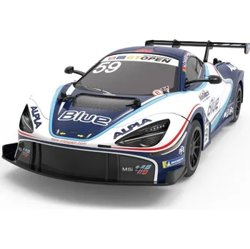 RC model letadla Siva RC auto MC Laren 720S GT3 1:12 100% RTR modrý