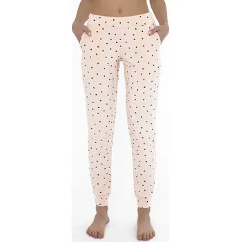 Dámské pyžamo Leptir pyžamové kalhoty 90/13 - růžová, M (Pyžamové kalhoty dámské)