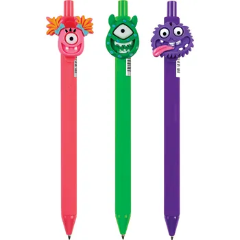 Kuličkové pero Monster mix