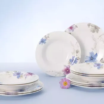 Talíř Jídelní souprava VILLEROY & BOCH Mariefleur Gris Basic,12dílná