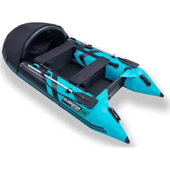 Člun Člun nafukovací Gladiator Active C330 AD černo-tyrkysový