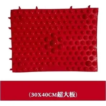 Masážní přístroj Masážní podložka pro zlepšení krevního oběhu - červená