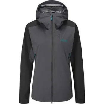 Dámská větrovka Rab Womens Kinetic Alpine 2.0 Jacket Anthracite dámská nepromokavá bunda XL + Doprava zdarma
