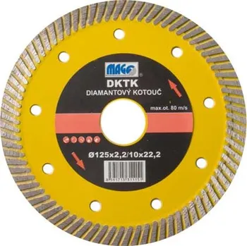 Řezný kotouč Diamant. kotouč TURBO SPEED 125x22,2mm 11mm