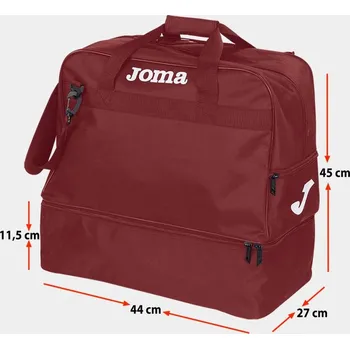 Sportovní taška Sportovní taška JOMA Training III Burgundy medium vínová