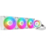 ARCTIC Liquid Freezer III - 420 A-RGB (White) : All-in-One CPU Water Cooler with 420mm radiator and
