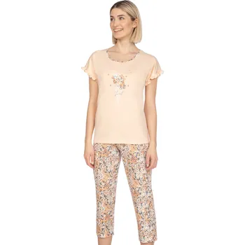 Dámské pyžamo Regina dámské pyžamo 666 s krátkým rukávem