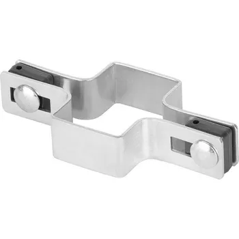 Příslušenství pro plot Objímka průběžná EUROSTANDARD pozink, 60x40mm