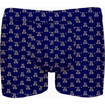 Boxerky Pánské boxerky JOHN FRANK JFBUCWB600 Mini bears Blu XL