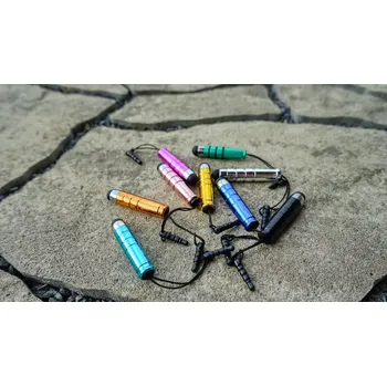 Dotykové pero (stylus) kapacitní RING, barva zlatá