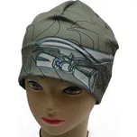 RDX F1312 Chlapecká čepice mikropolyester SKATEBOARD Barva: šedá, Velikost: 7 (9-12 let)