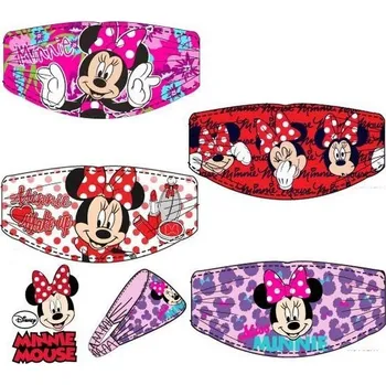 Kšiltovka MINNIE, MICKEY ŠIROKÁ ČELENKA DISNEY MINNIE > varianta 4234 malinová