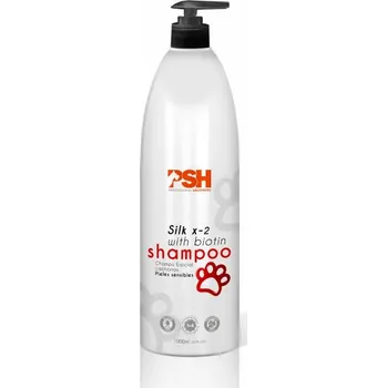 Kosmetika pro psa PSH Hedvábný šampon X2 s biotinem 1 l