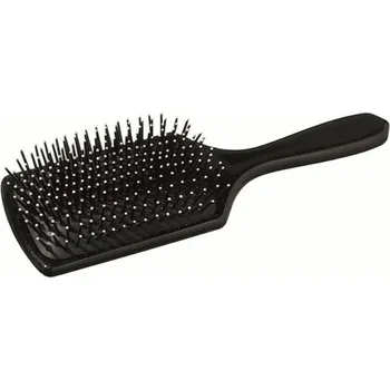 Plochý kartáč na vlasy KELLER Paddle Brush velikost XL, černý