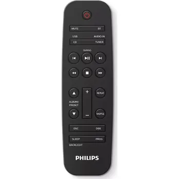 Dálkový ovladač Philips 996580004502 náhradní dálkový ovladač AZ700T/12 jiného vzhledu.