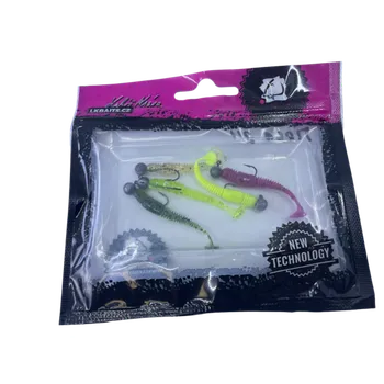 Umělá nástraha LK Baits Predátor kompletní set Tioga v dipu 5 cm, 5ks