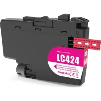 Cartridge Brother LC 424 M - kompatibilní náplně do tiskárny Brother