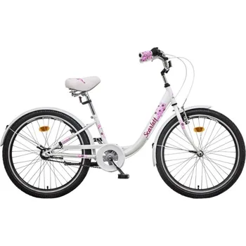 Dětské kolo LIBERTY SCARLET 24" 1SPD 2024 bílo růžová