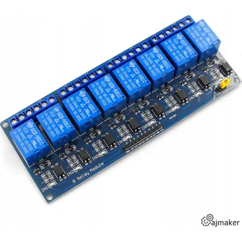 Elektroinstalační materiál Arduino 8 relé modul s optickým oddělením 5V 9007026