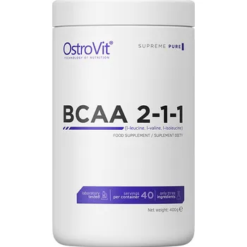 Aminokyselina OstroVit BCAA 2-1-1 - BCAA 2-1-1 (400 g, Přírodní)