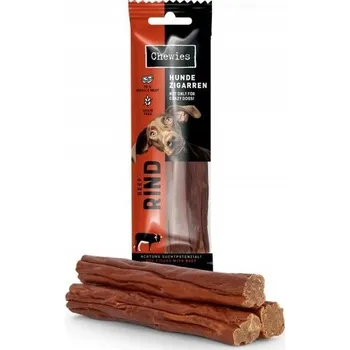 Pamlsek pro psa Chewies Hundezigarren Hovězí salámky 75 g