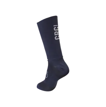 Pánské ponožky Cyklistické ponožky KM100 Compresión GRG! - modrá