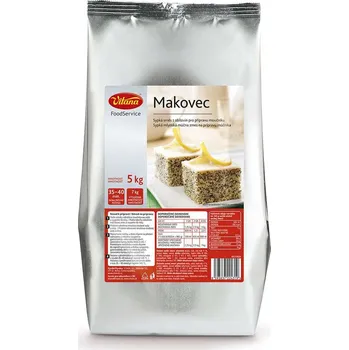 Makovec - sypká směs pro přípravu makového moučníku 5kg Vitana