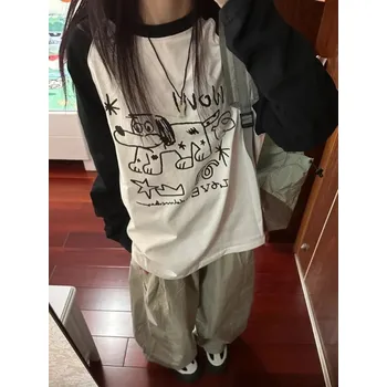 Dámské tričko Dámské tričko s dlouhými rukávy Barva: Černá, Velikost: XL