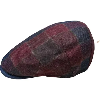 Čepice Fiebig - Headwear since 1903 Pánská kostkovaná vlněná bekovka - Fiebig Velikost: 56 cm
