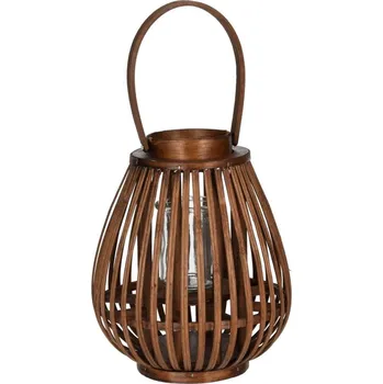 Lucerna H&L Lucerna bambusová 23 x 27 cm hnědá