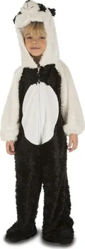 Karnevalový kostým Dětský kostým Panda černý/bílý 5-6 let